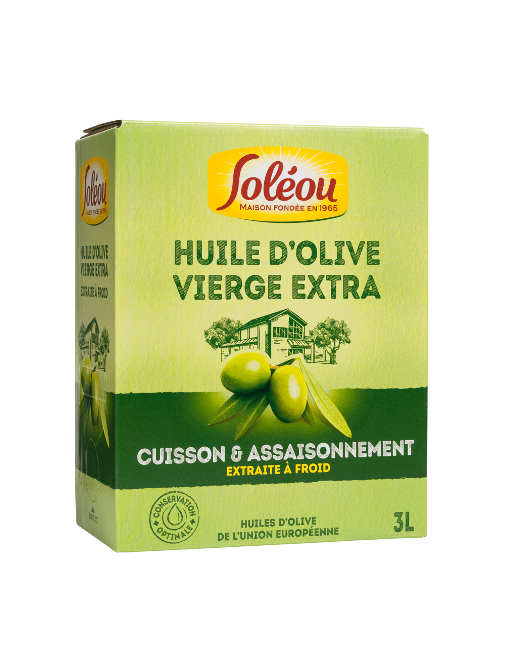 Huile d'olive Cuisson et Assaisonnement  - Bag-In-Box 3L