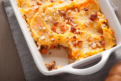 Recette d'automne - Parmentier de canard automnal