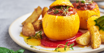 Courgettes farcies à l'huile d'olive