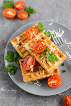 Recettes de Gaufres Salées au Fromage