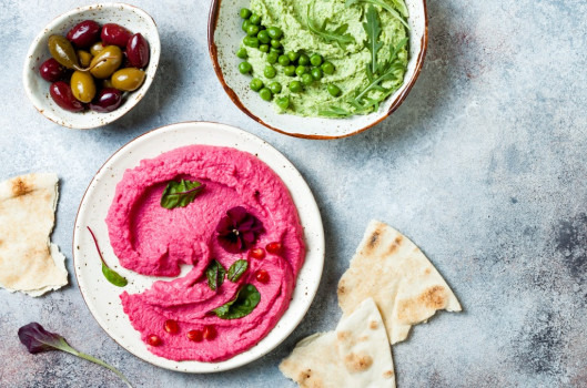 Recette de Houmous de Betterave & huile d'olive