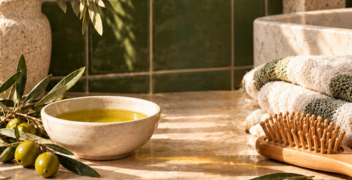 Masque à l'huile d'olive pour nourrir les cheveux