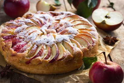 Recette de gâteau aux pommes à l'huile de colza