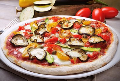Recette de pizza végétarienne 